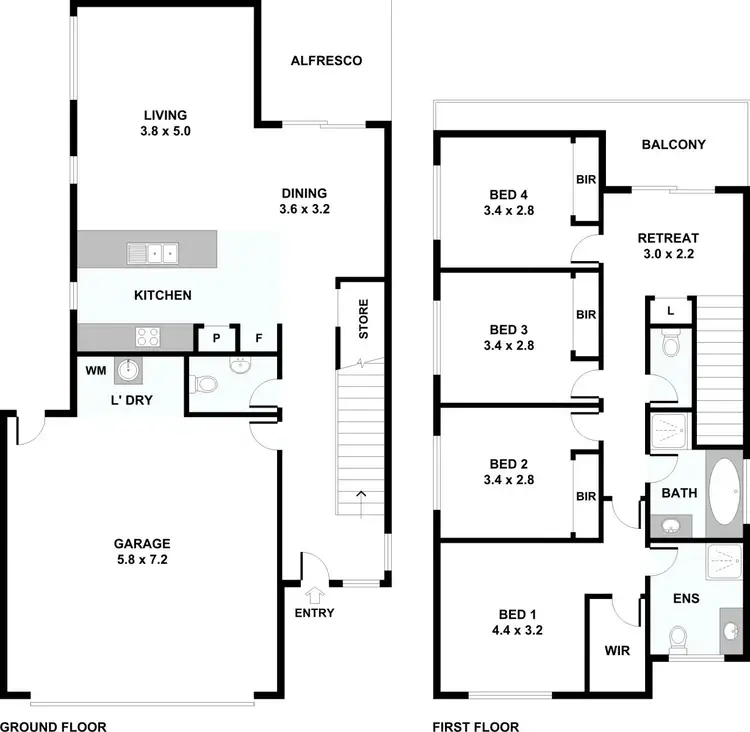 Floorplan of Homely house listing, 8 Catherine Street, Augustine Heights QLD 4300