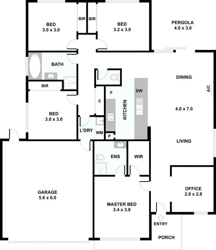 Floorplan of Homely house listing, 10 Sherlock Avenue, Tarneit VIC 3029