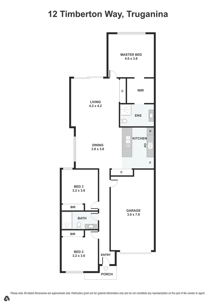 Floorplan of Homely house listing, 12 Timberton Way, Truganina VIC 3029