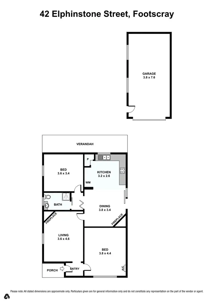 Floorplan of Homely house listing, 42 Elphinstone Street, West Footscray VIC 3012