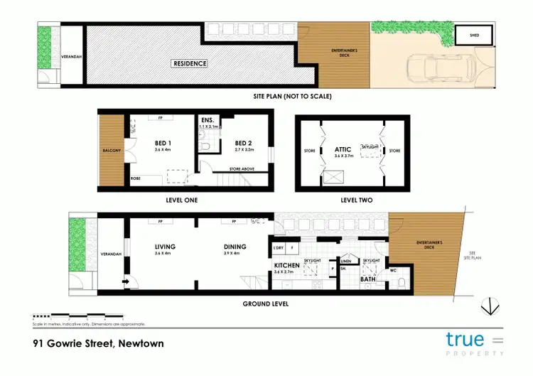 Floorplan of Homely house listing, 91 Gowrie Street, Newtown NSW 2042