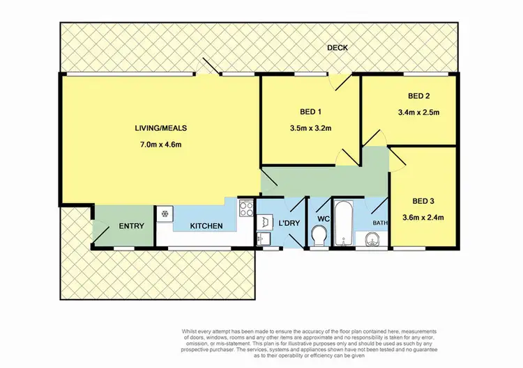 Floorplan of Homely house listing, 5 Iluka Avenue, Wye River VIC 3221