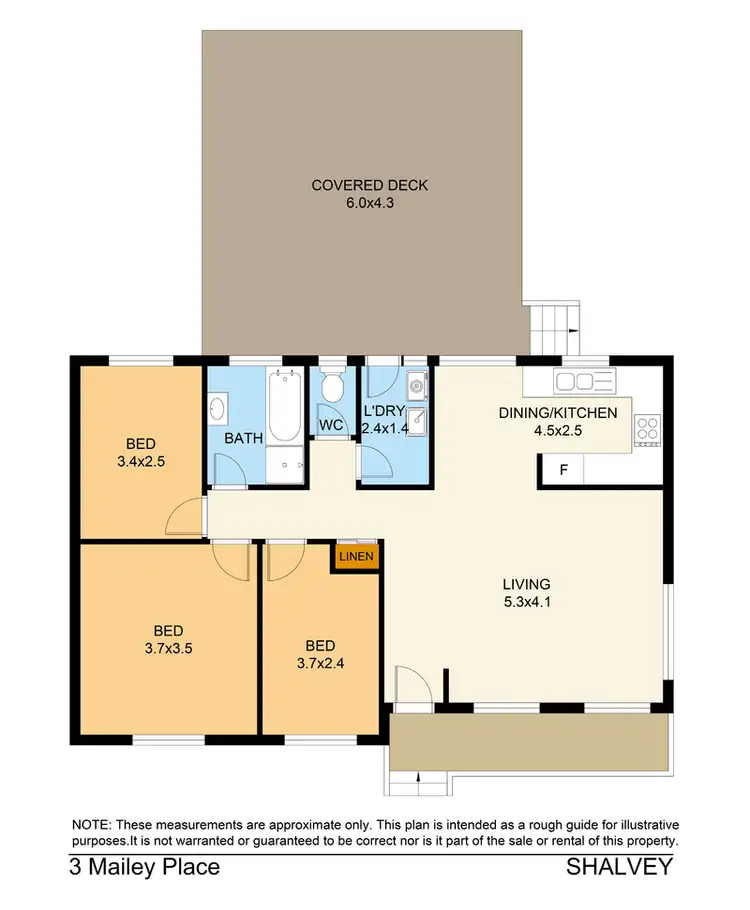 Floorplan of Homely house listing, 3 Mailey St, Shalvey NSW 2770
