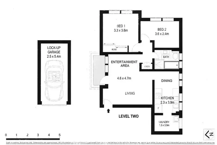 Floorplan of Homely unit listing, 3/12 Smith Street, Ryde NSW 2112