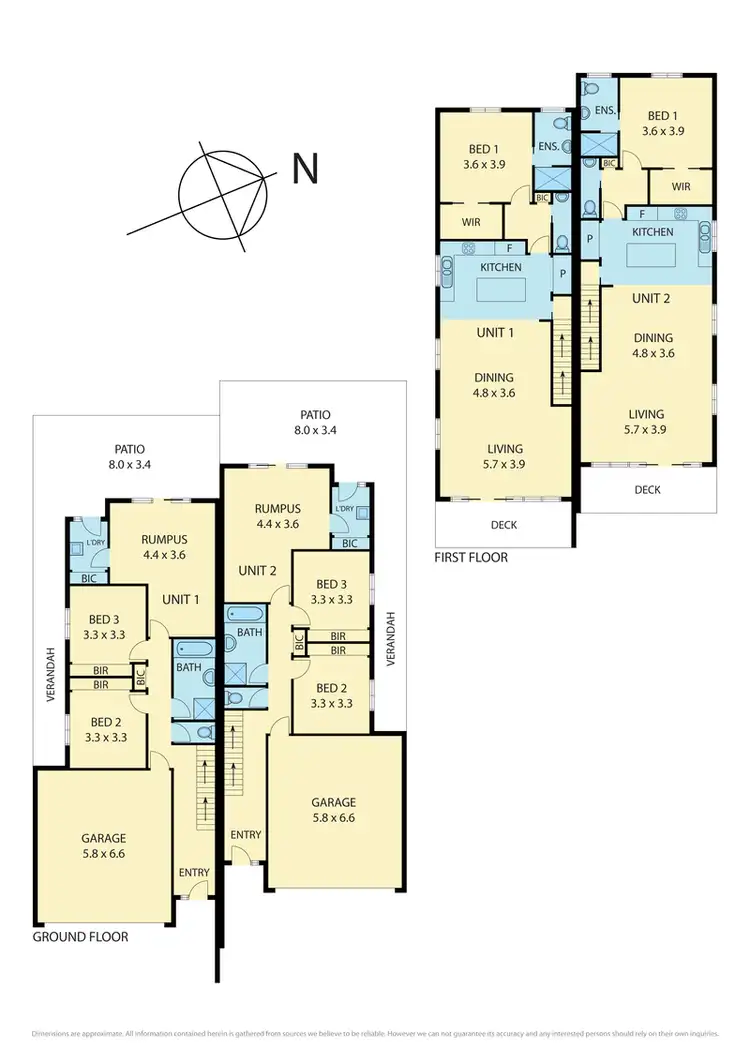 Floorplan of Homely house listing, 1/27 Ocean View Crescent, Torquay VIC 3228