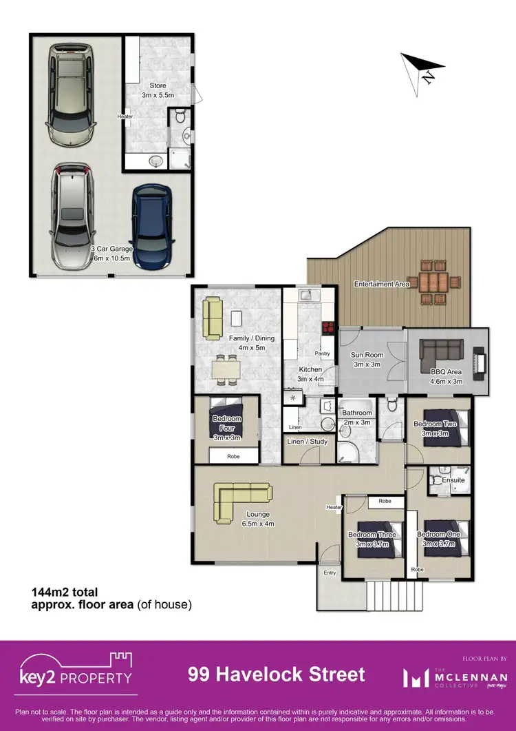 Floorplan of Homely house listing, 99 Havelock Street, Summerhill TAS 7250