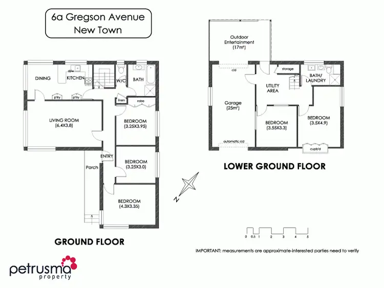Floorplan of Homely house listing, 6A Gregson Avenue, New Town TAS 7008