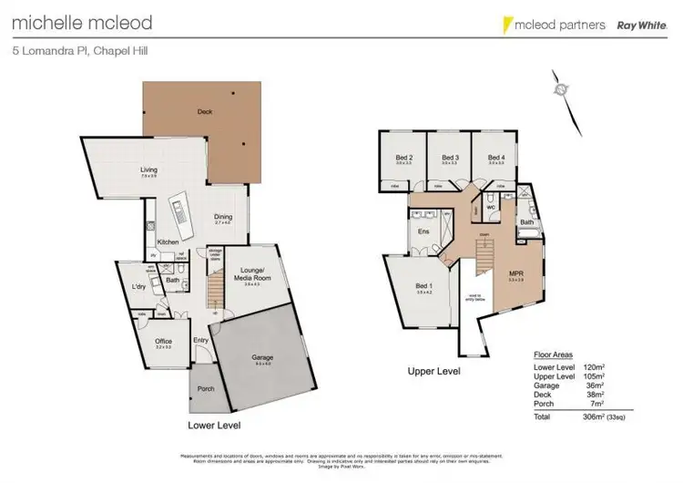 Floorplan of Homely house listing, 5 Lomandra Place, Chapel Hill QLD 4069