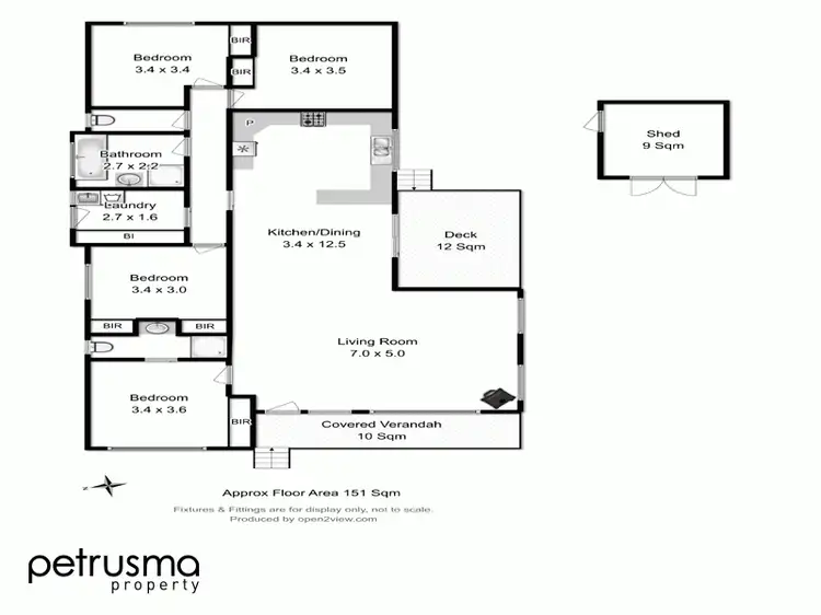 Floorplan of Homely house listing, 1 Phemie Court, Brighton TAS 7030