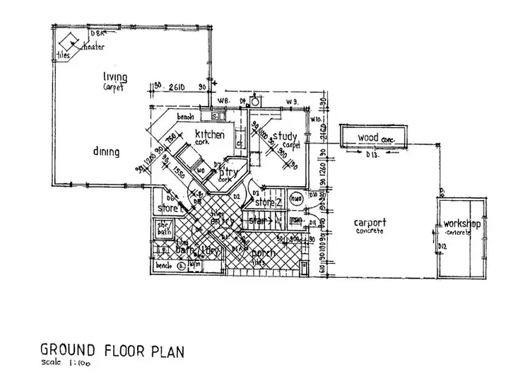 Floorplan of Homely house listing, 43 Boyd Avenue, Moggs Creek VIC 3231