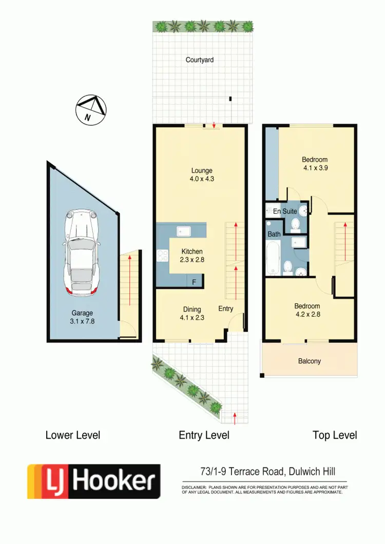 Floorplan of Homely townhouse listing, 73/1-9 Terrace Rd, Dulwich Hill NSW 2203