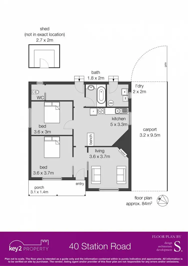 Floorplan of Homely house listing, 40 Station Road, St Leonards TAS 7250