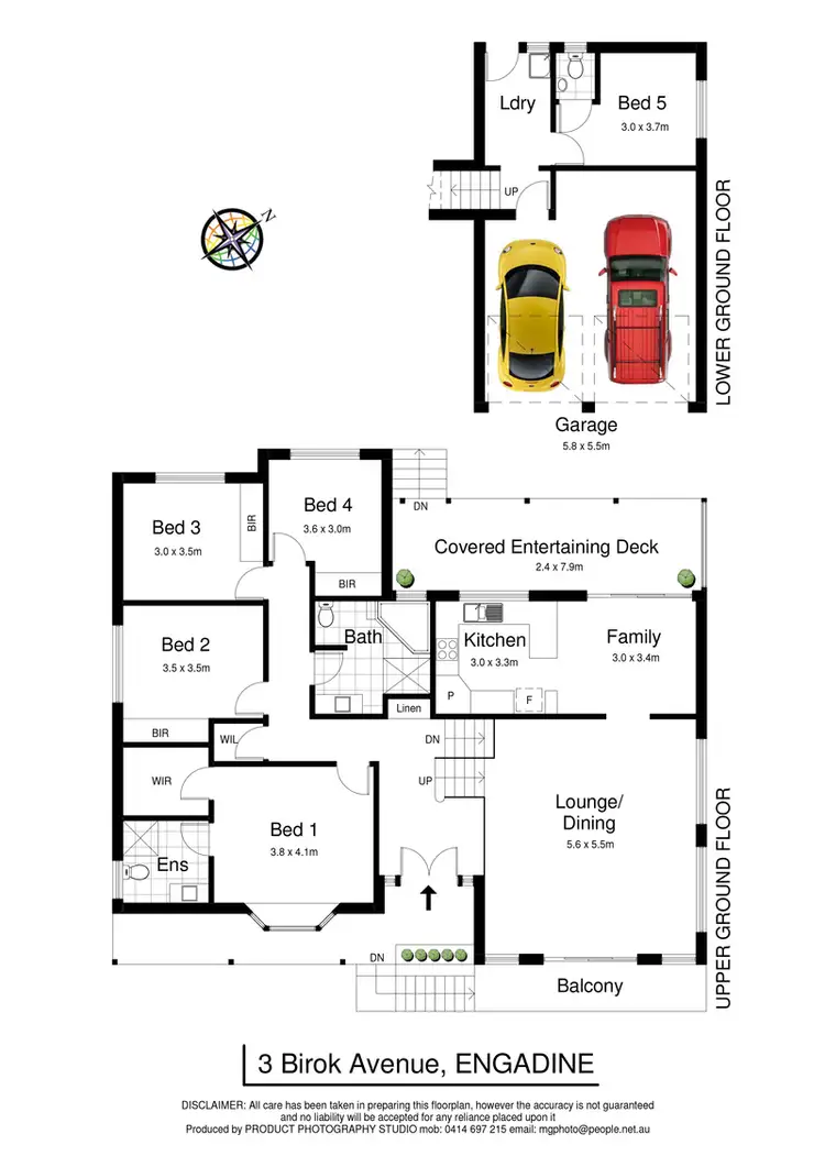Floorplan of Homely house listing, 3 Birok Avenue, Engadine NSW 2233