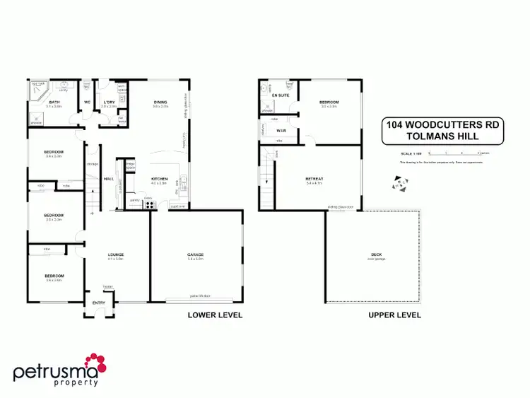 Floorplan of Homely house listing, 104 Woodcutters Road, Tolmans Hill TAS 7007
