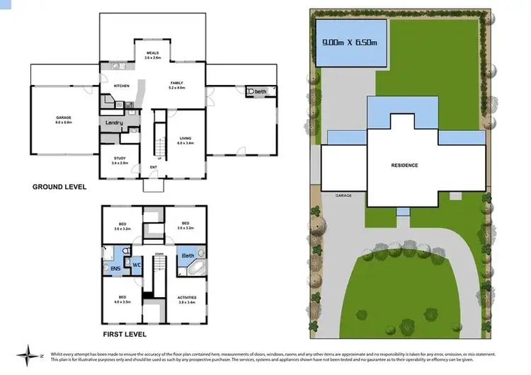 Floorplan of Homely house listing, 164 Thornhill Road, Highton VIC 3216