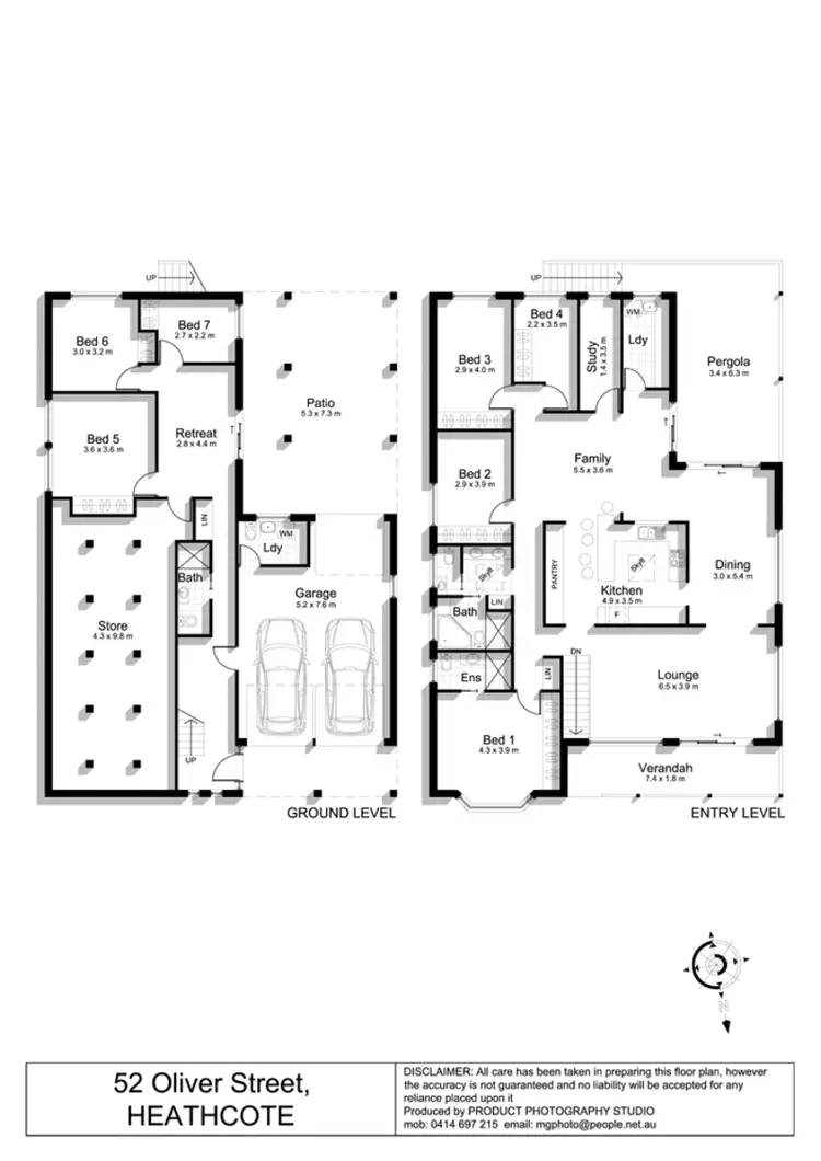 Floorplan of Homely house listing, 52 Oliver Street, Heathcote NSW 2233