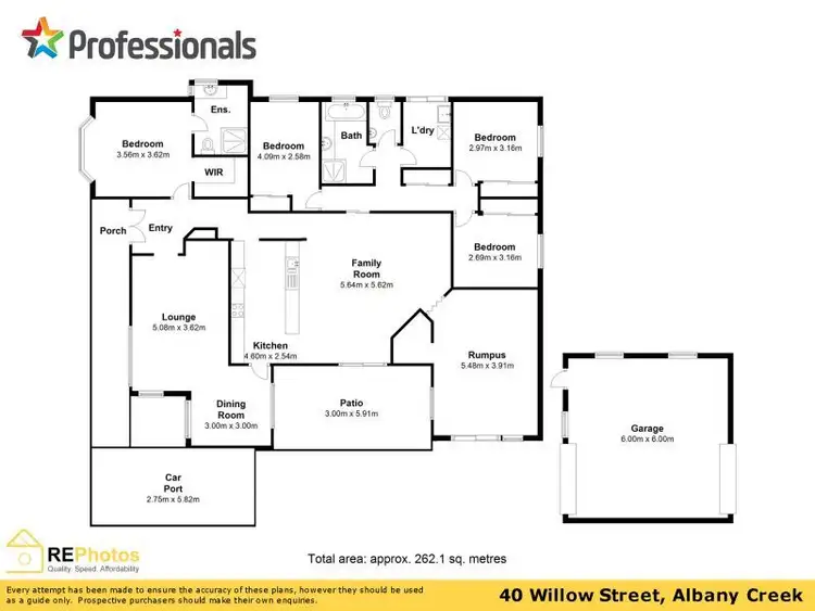 Floorplan of Homely house listing, 40 Willow Street, Albany Creek QLD 4035