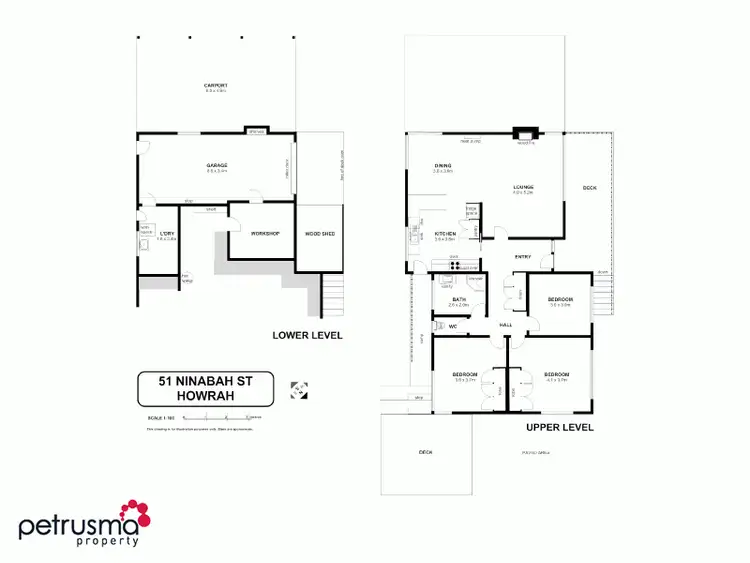 Floorplan of Homely house listing, 51 Ninabah Street, Howrah TAS 7018