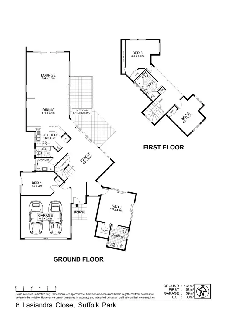 Floorplan of Homely house listing, 8 Lasiandra Close, Suffolk Park NSW 2481