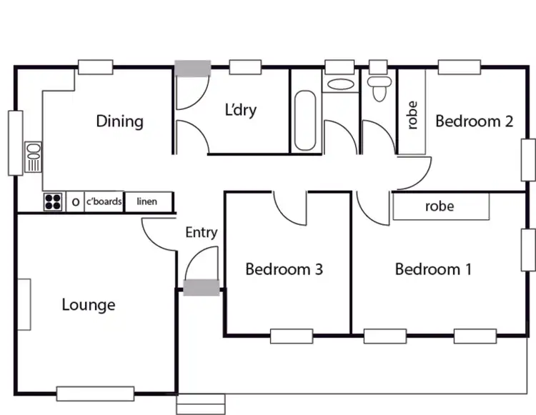Floorplan of Homely house listing, 26 Lindsay Street, Narrabundah ACT 2604