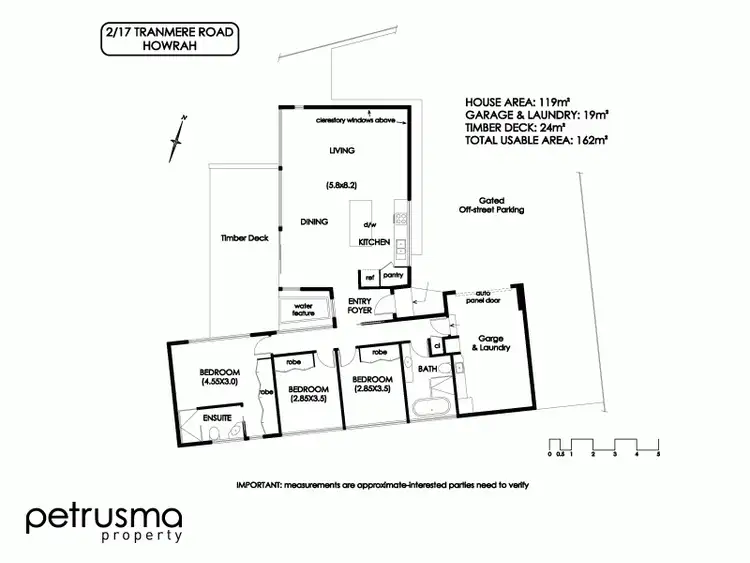 Floorplan of Homely house listing, 2/17 Tranmere Road, Howrah TAS 7018