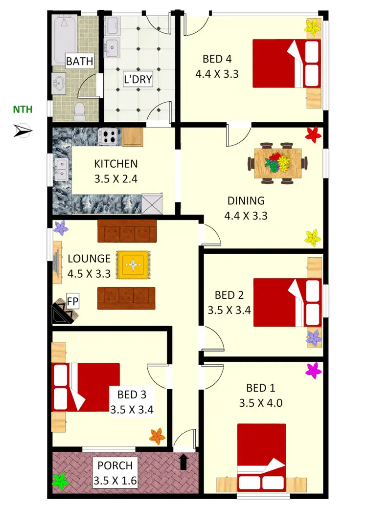 Floorplan of Homely house listing, 35 Cromwell Street, Croydon Park NSW 2133