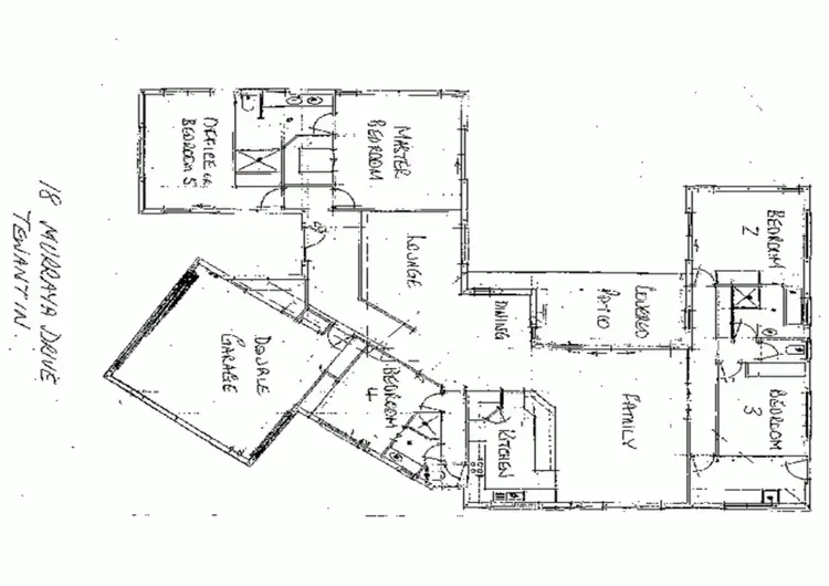 Floorplan of Homely house listing, 18 Murraya Drive, Tewantin QLD 4565