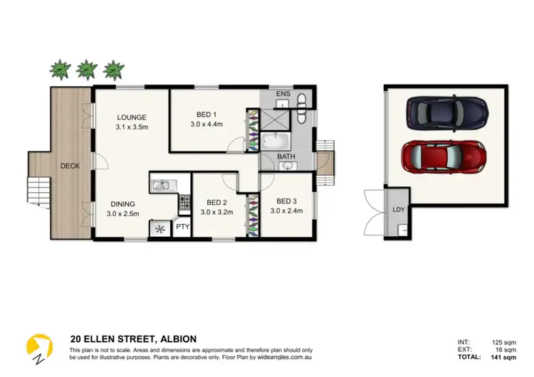 Floorplan of Homely house listing, 20 Ellen Street, Albion QLD 4010