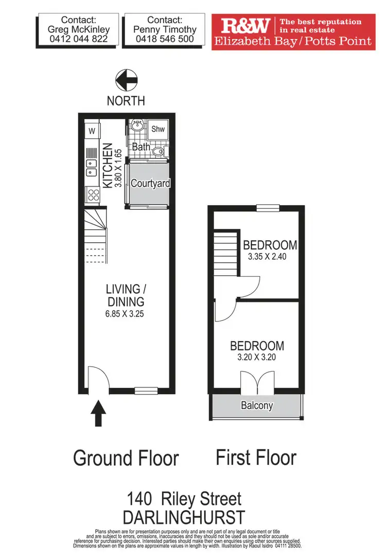 Floorplan of Homely house listing, 140 Riley Street, Darlinghurst NSW 2010