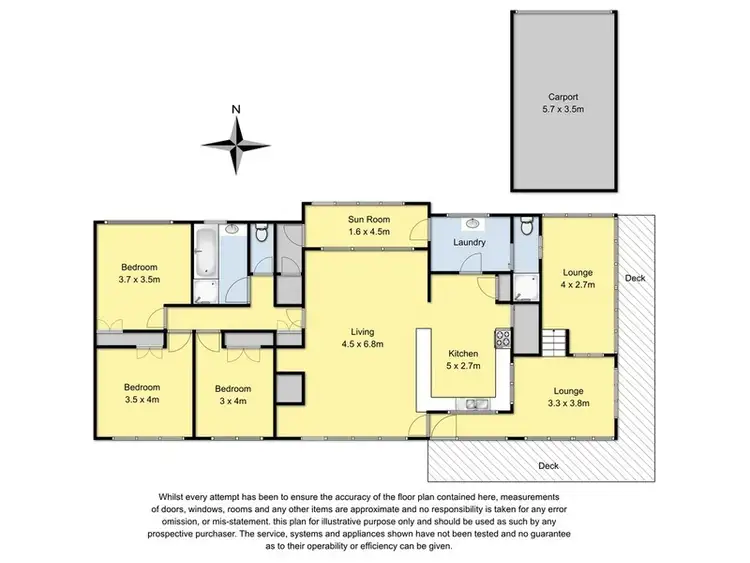 Floorplan of Homely house listing, 8 Mitchell Court, Marengo VIC 3233