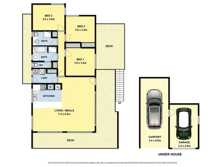 Floorplan of Homely house listing, 57 Hall Street, Lorne VIC 3232