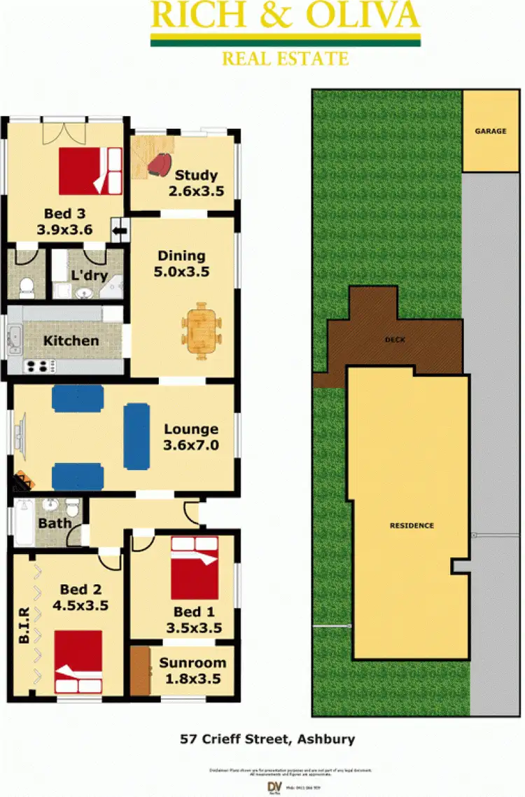 Floorplan of Homely house listing, 57 Crieff Street, Ashbury NSW 2193