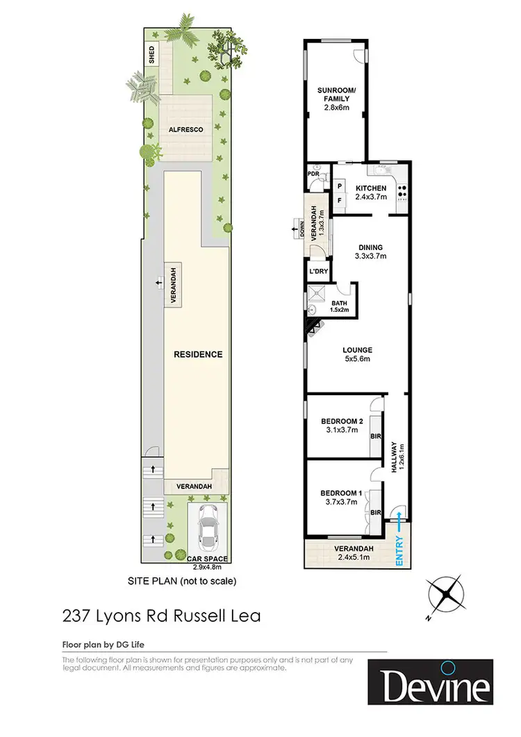 Floorplan of Homely house listing, 237 Lyons Road, Russell Lea NSW 2046