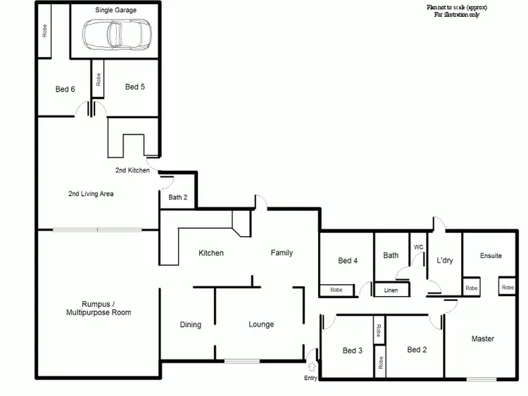 Floorplan of Homely house listing, 32A Fourth Ave, Marsden QLD 4132
