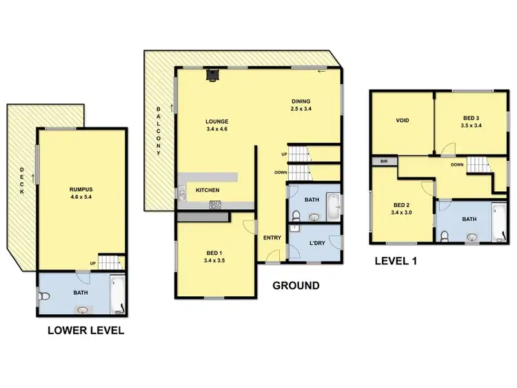 Floorplan of Homely house listing, 1/15 Toorak Terrace, Lorne VIC 3232