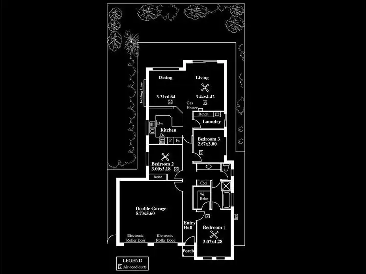 Floorplan of Homely house listing, 10 Parken Court, Noarlunga Downs SA 5168