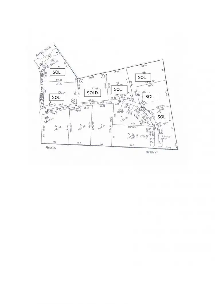 Floorplan of Homely land listing, 4, LOT 4, 0 Bruins Road, Wandilo SA 5291
