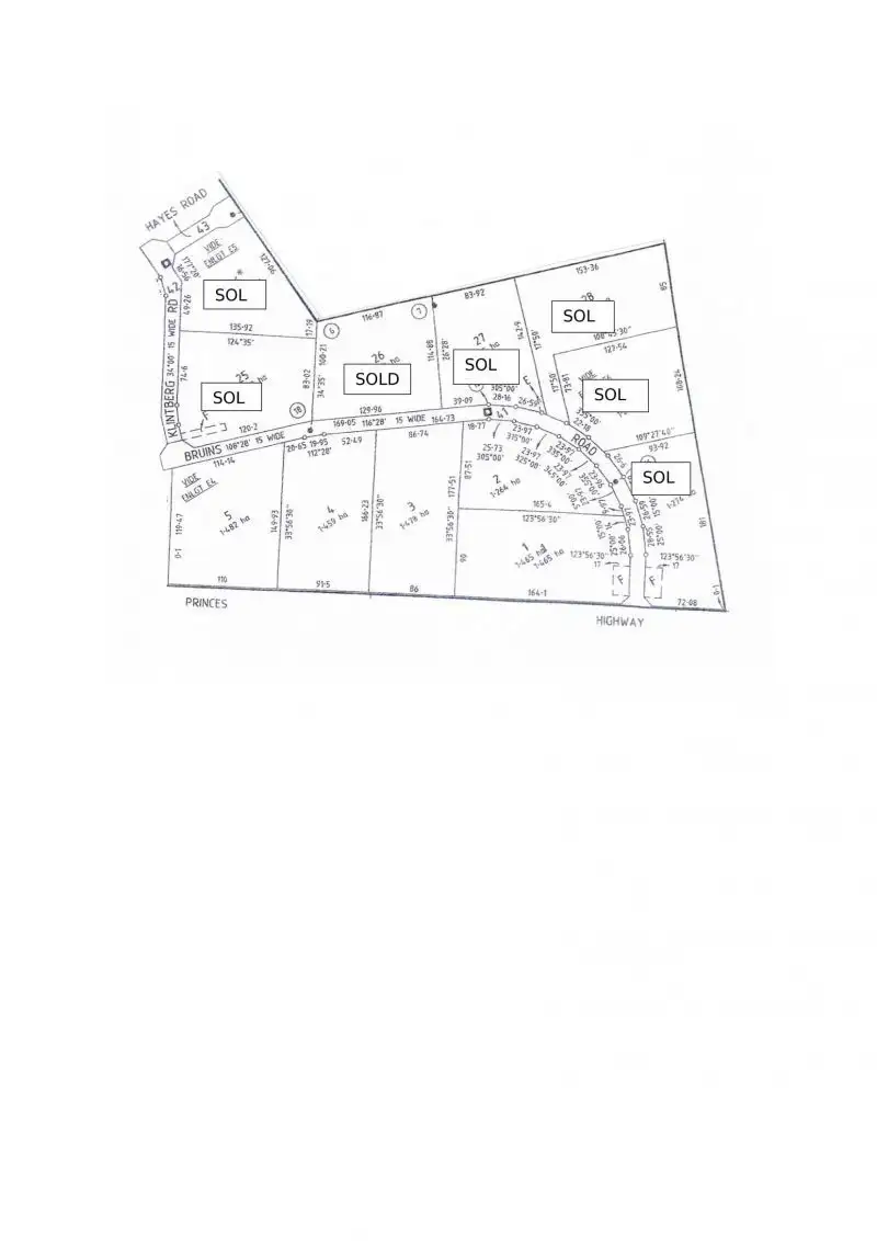 Floorplan of Homely land listing, 4, LOT 4, 0 Bruins Road, Wandilo SA 5291