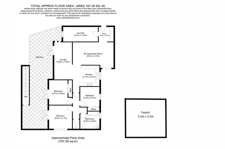 Floorplan of Homely house listing, 41 La Monte Street, Moorooka QLD 4105