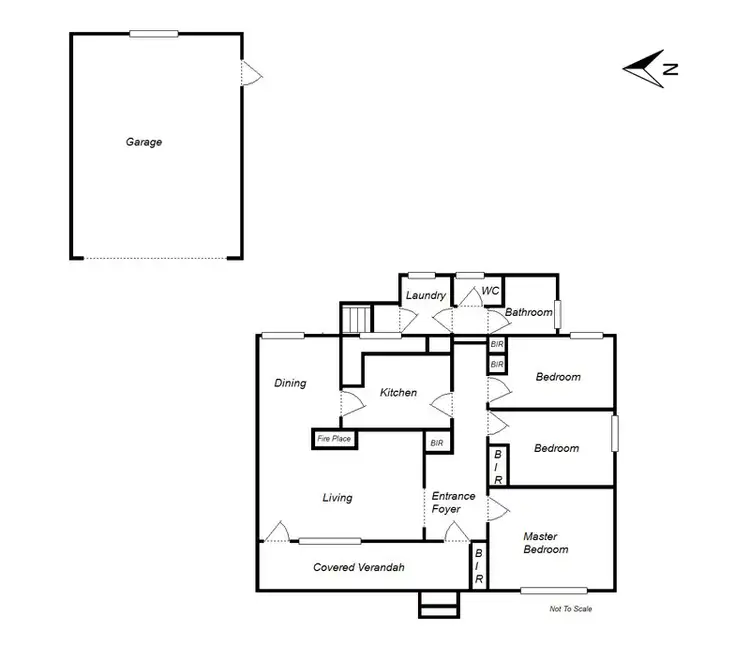Floorplan of Homely house listing, 36 Longstaff Street, Lyneham ACT 2602