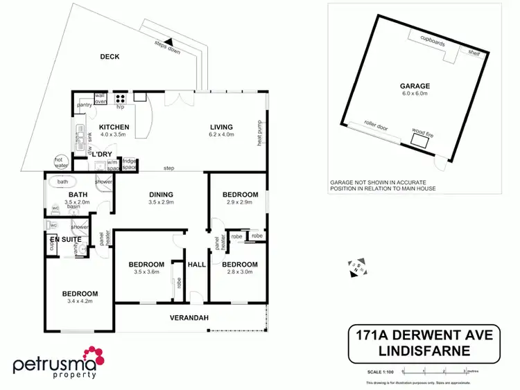 Floorplan of Homely house listing, 171A Derwent Avenue, Lindisfarne TAS 7015