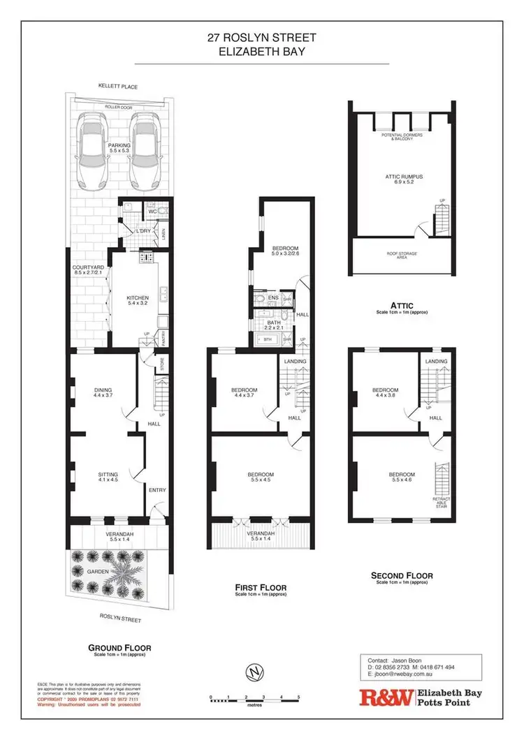 Floorplan of Homely terrace listing, 27 Roslyn Street, Elizabeth Bay NSW 2011
