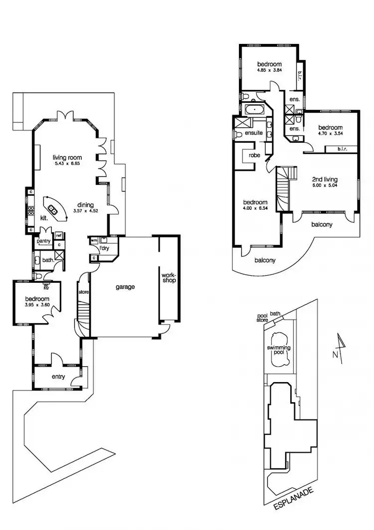 Floorplan of Homely house listing, 229 Esplanade, Altona VIC 3018