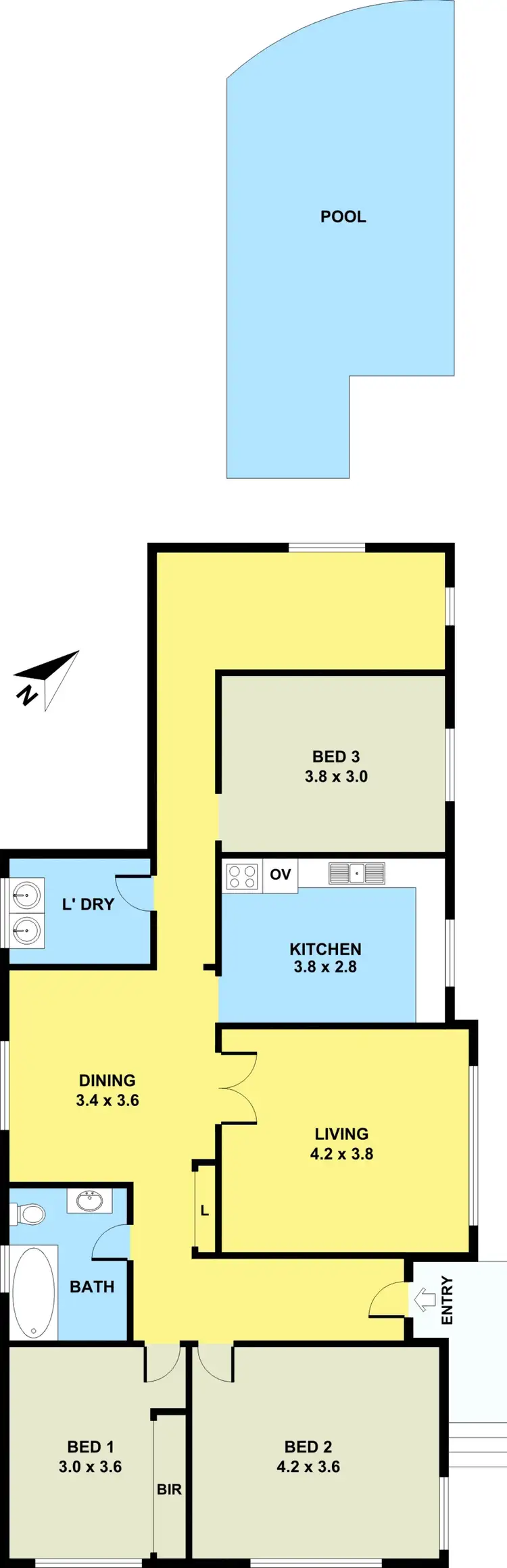 Floorplan of Homely house listing, 236 Franklin Street, Matraville NSW 2036