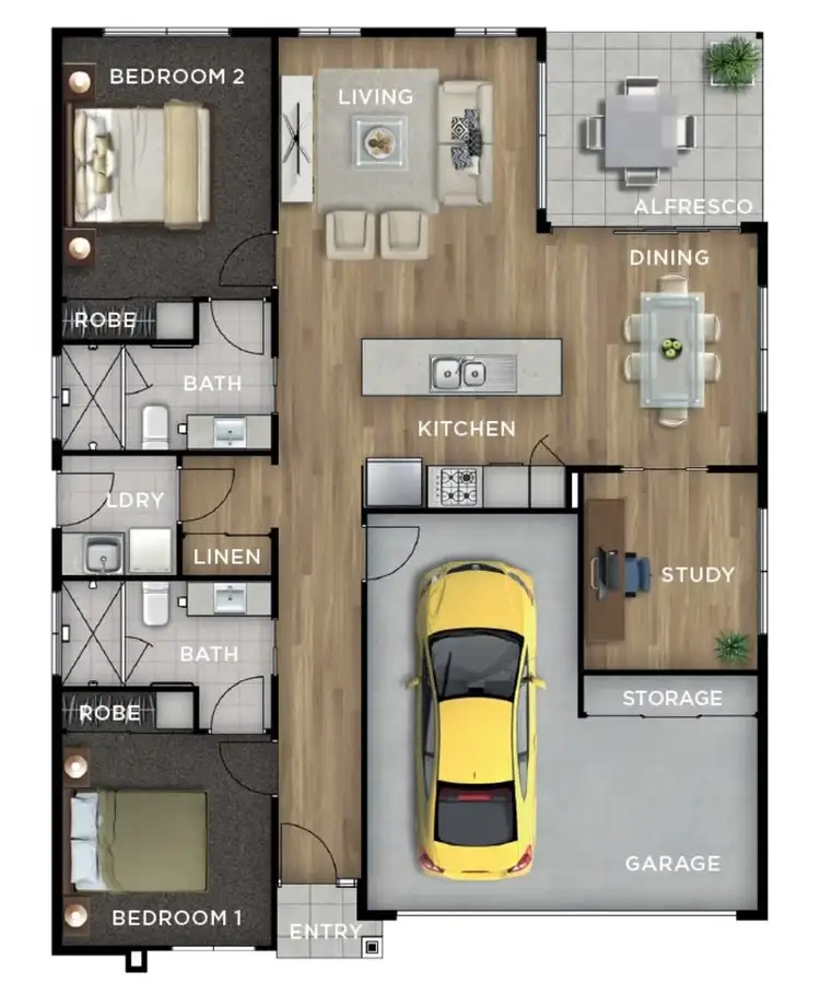 Floorplan of Homely house listing, 160/2 Koplick Road, Chambers Flat QLD 4133