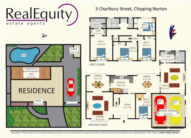 Floorplan of Homely house listing, 3 Charlbury Street, Chipping Norton NSW 2170