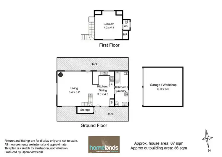 Floorplan of Homely house listing, 17 Chuter Street, Deep Bay TAS 7112