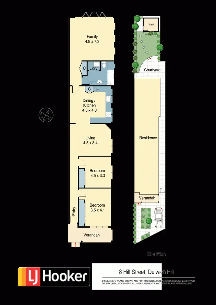 Floorplan of Homely house listing, 8 Hill Street, Dulwich Hill NSW 2203