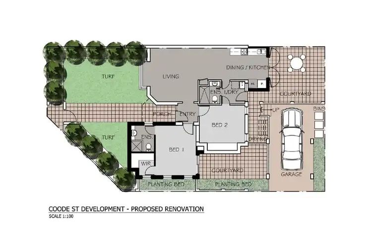 Floorplan of Homely villa listing, 42 Coode Street, Maylands WA 6051