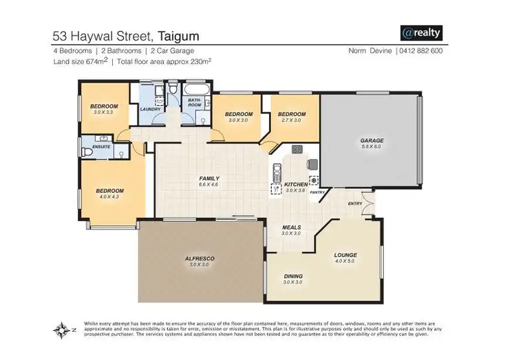 Floorplan of Homely house listing, 53 Haywal St, Taigum QLD 4018
